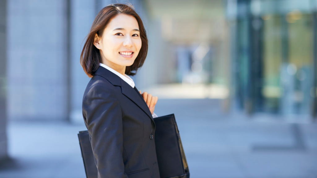 A person in a business suit