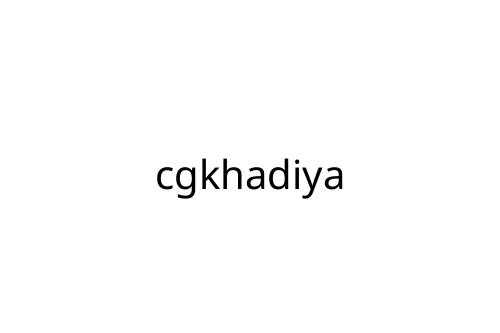 cgkhadiya