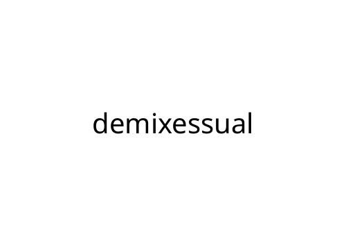 demixessual