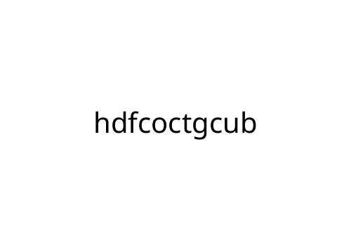 hdfcoctgcub
