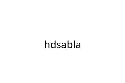 hdsabla