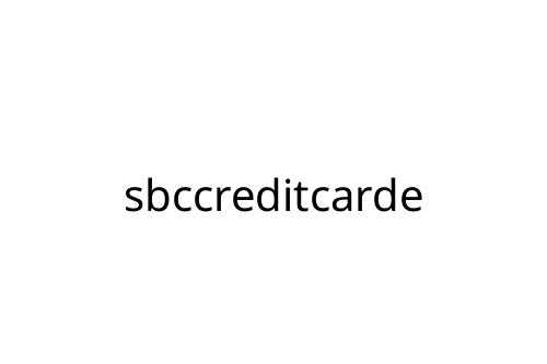 sbccreditcarde