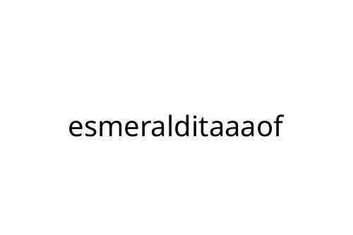 esmeralditaaaof