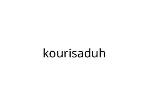 kourisaduh