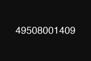 49508001409