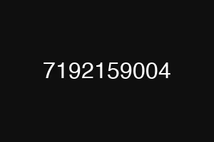 7192159004
