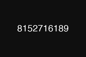 8152716189