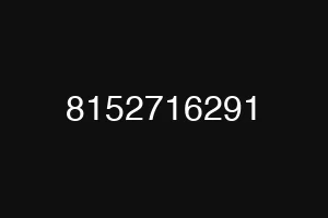 8152716291