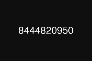 8444820950
