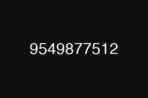 9549877512